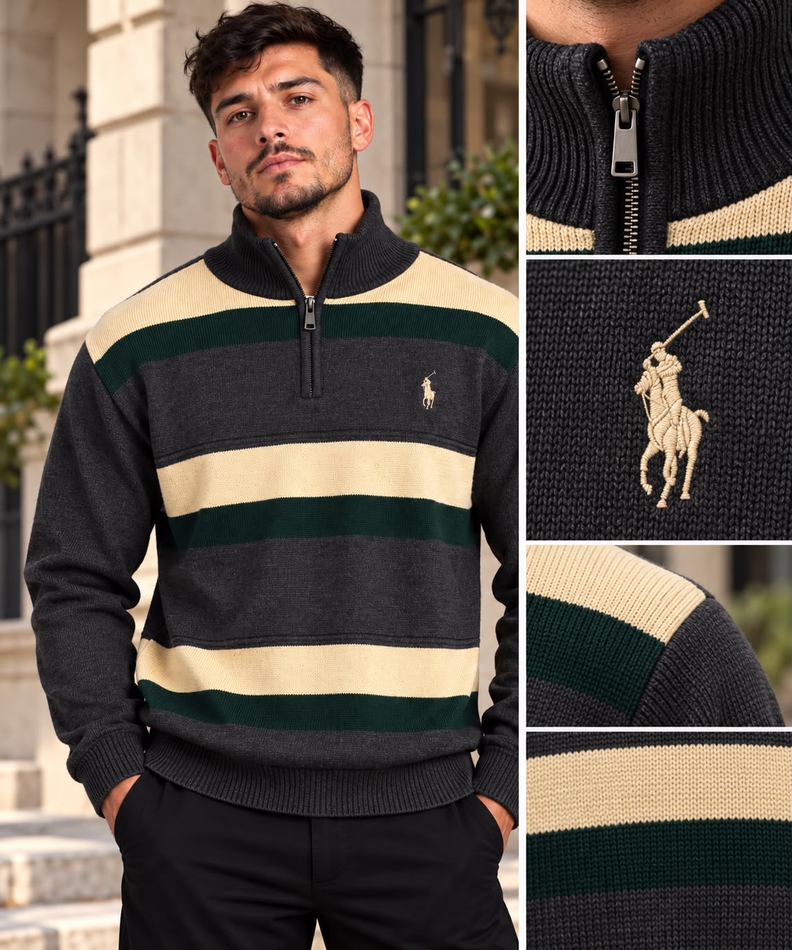 Camisola RalphLauren bordado  M/L - XL/XXL