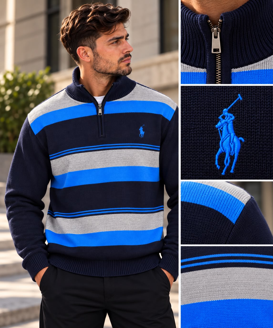 Camisola RalphLauren bordado  M/L - XL/XXL