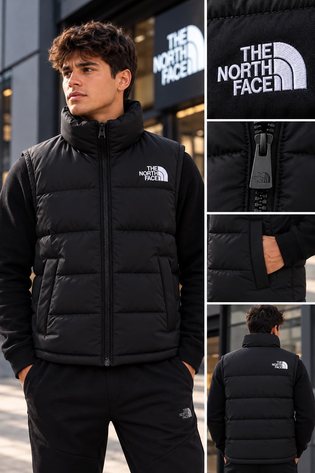 the North Face bordado S -XXL
